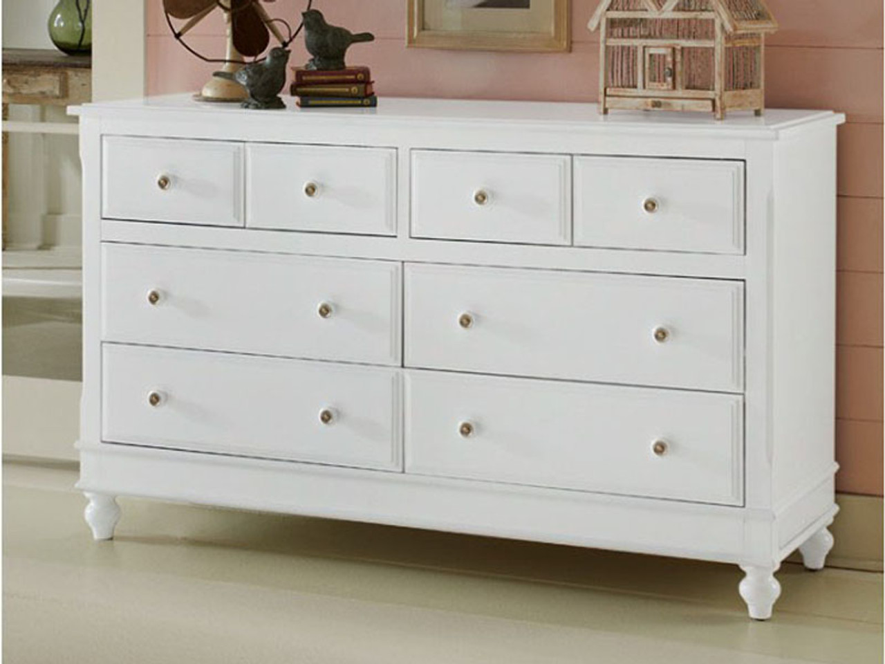 dresser white wood